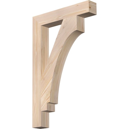 Imperial Block Smooth Bracket, Douglas Fir, 3 1/2W X 22D X 34H